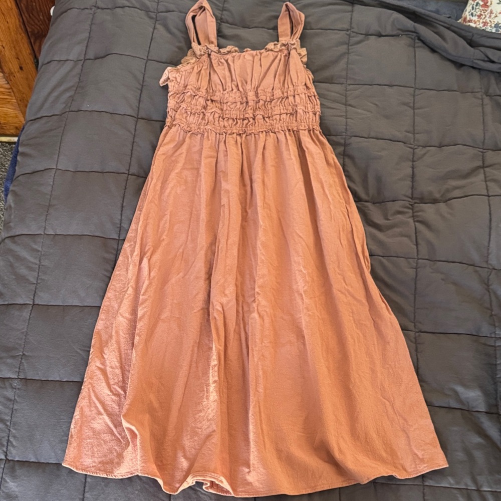 100% Cotton Pink Women’s Dress